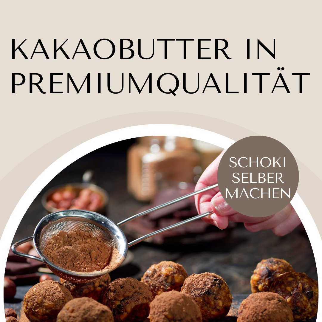 Kakaobutter - Pure Xocolate - Nahrungsmittel, Getränke & Tabak - Kakaobutter