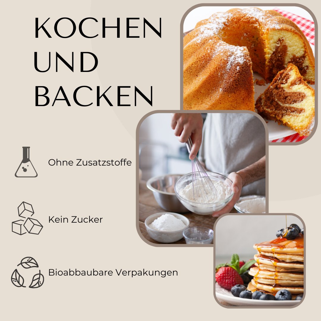 Mandelmehl (Mandelprotein) - Pure Xocolate - Nahrungsmittel, Getränke & Tabak - Mandelmehl (Mandelprotein)