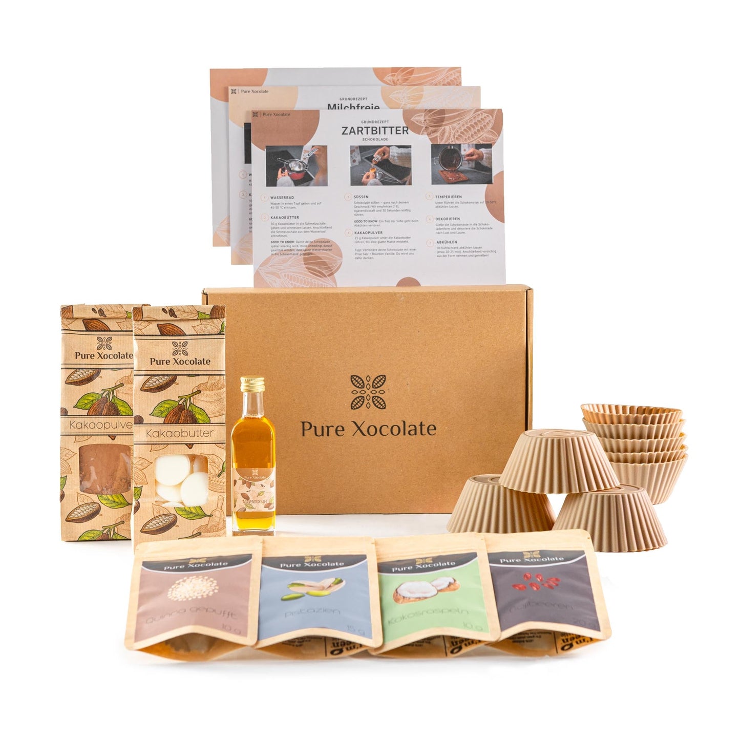 Peanut Butter Cups Set - Pure Xocolate - DIY - Set Geschenk - Set - Peanut Butter Cups Set