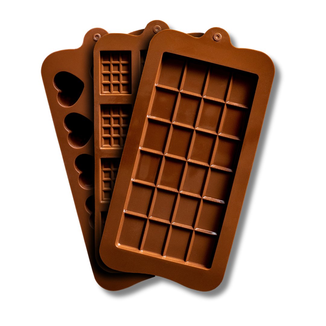 Schokoladen-Silikonform (3er-Kombo) – Pure Xocolate