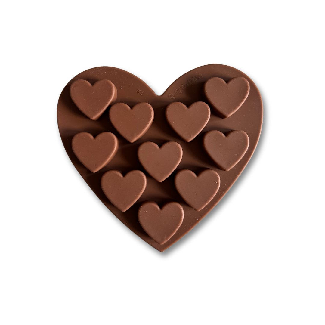 Silikonform (Herz-Pralinen) - Pure Xocolate - Silikonform - Silikonform (Herz-Pralinen)
