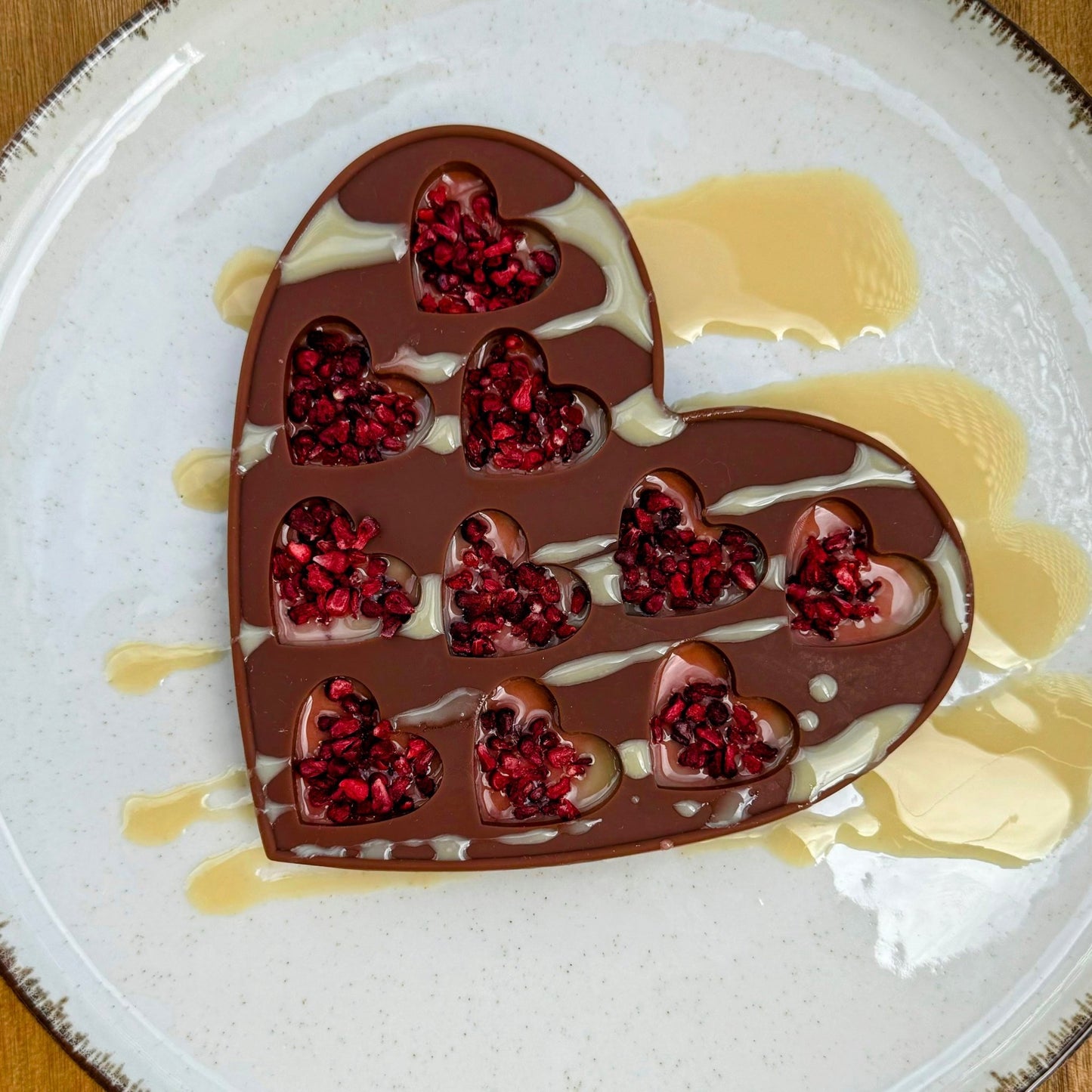 Silikonform (Herz-Pralinen) - Pure Xocolate - Silikonform - Silikonform (Herz-Pralinen)