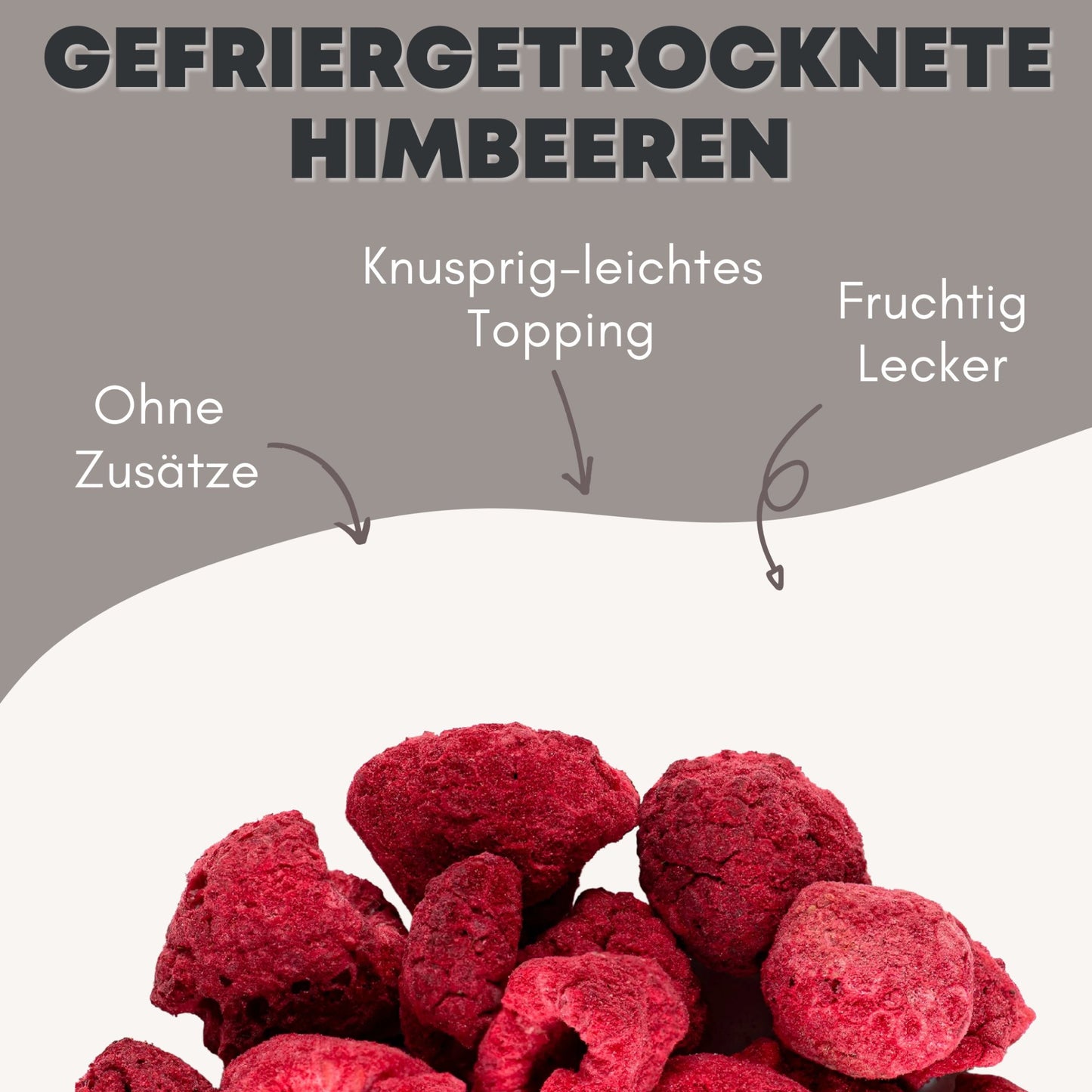 Himbeeren Topping - Pure Xocolate - Nahrungsmittel, Getränke & Tabak - Himbeeren Topping