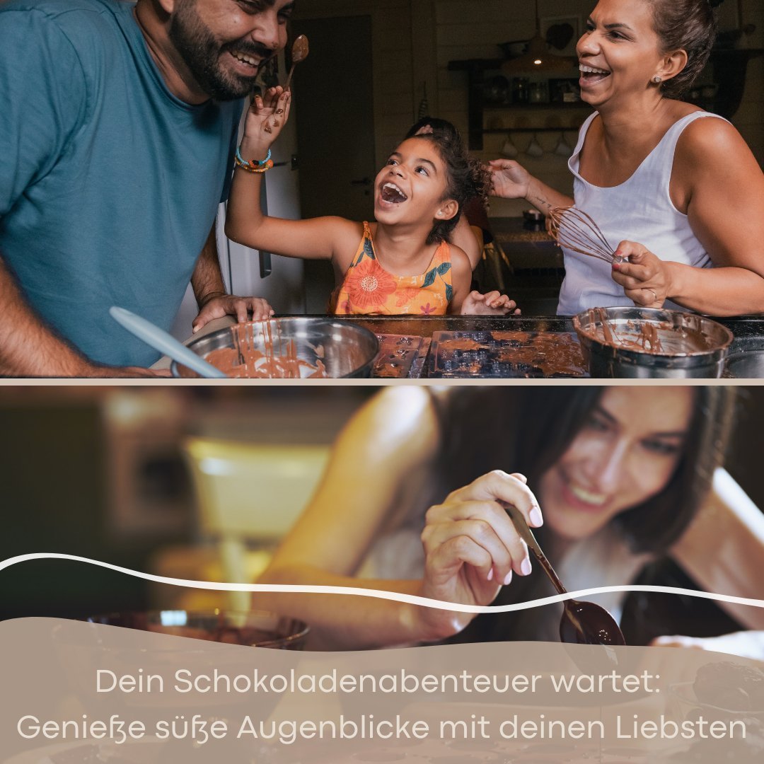 Weihnachtspralinen: Schokoladen Set (L) - Pure Xocolate - DIY-Set Geschenk-Set - Halloween Schokoladen selber machen Set -