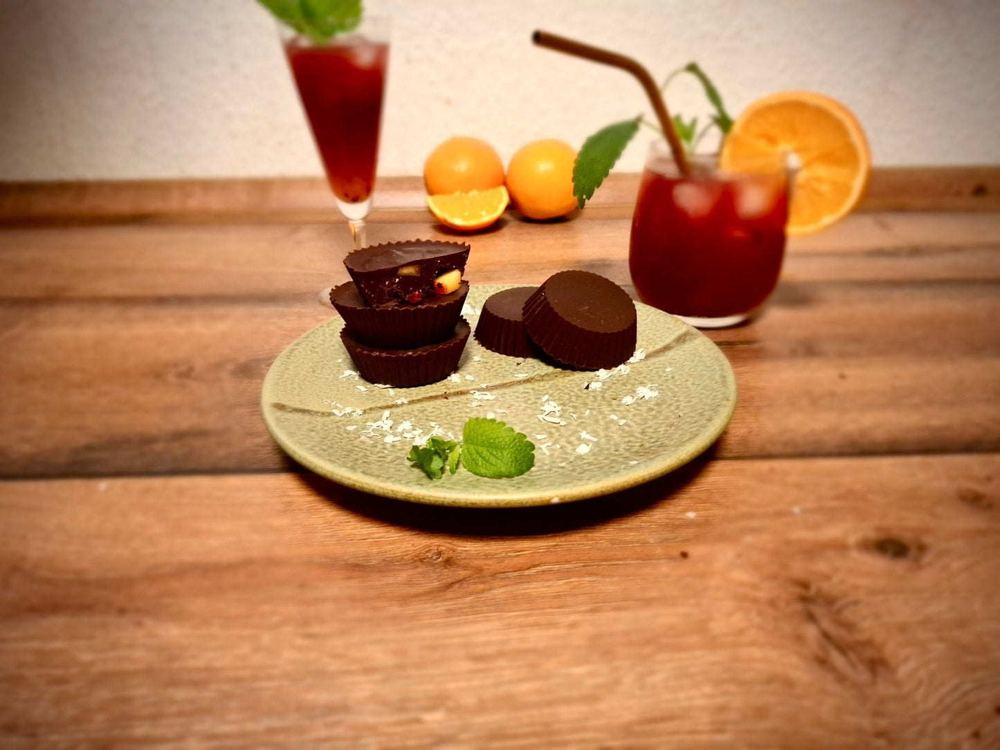 Fruchtig vegane Soft Beach-Reese's selber machen - Cocktail-Schokoladen No. 3 - Pure Xocolate