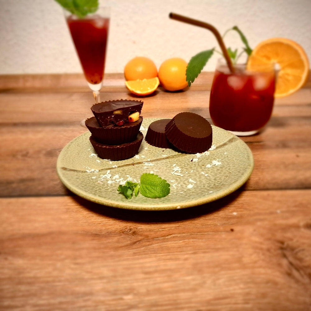 Fruchtig vegane Soft Beach-Reese's selber machen - Cocktail-Schokoladen No. 3 - Pure Xocolate