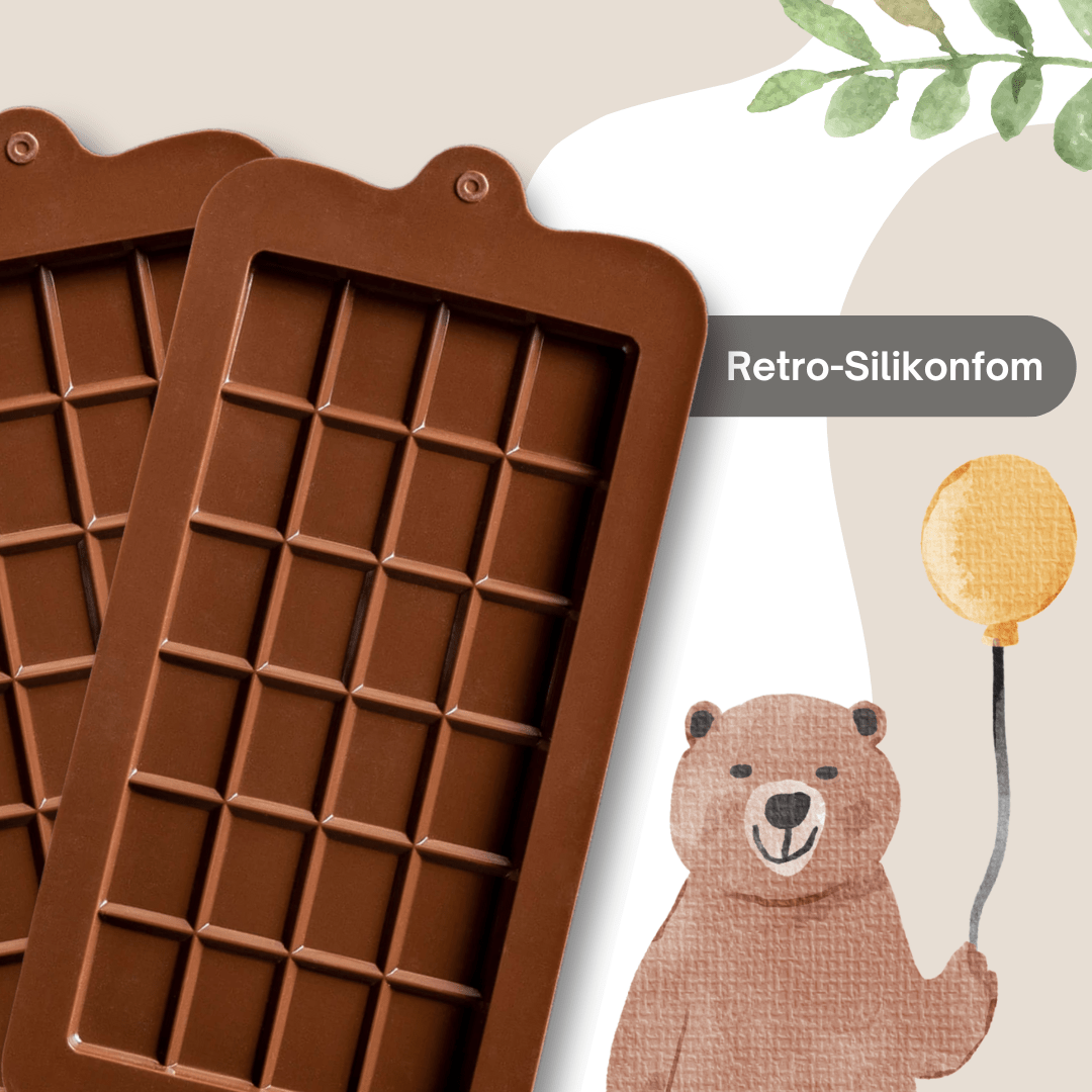4er - Partyset für Kinder Schokolade selber machen (Minitafeln) - Pure Xocolate - Kindergeburtstag - Set - 4er - Partyset für Kinder Schokolade selber machen (Minitafeln)
