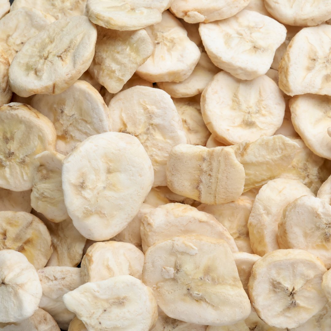 Gefriergetrocknete Bananenscheiben - Pure Xocolate - Nahrungsmittel, Getränke & Tabak - Gefriergetrocknete Bananenscheiben