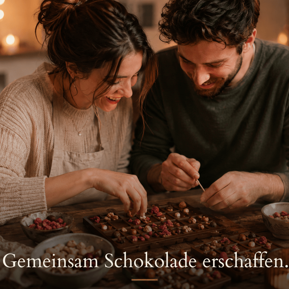Schokoladen Set M - Pure Xocolate - DIY-Set Geschenk-Set - Schokoladen Set M