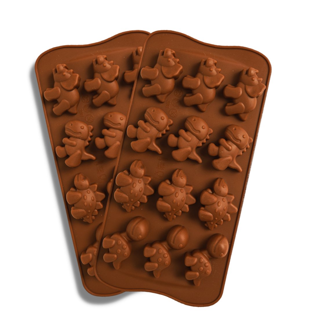 Silikonform (Dinosaurier 🦖 ) - Pure Xocolate - Silikonform - Silikonform (Dinosaurier 🦖 )