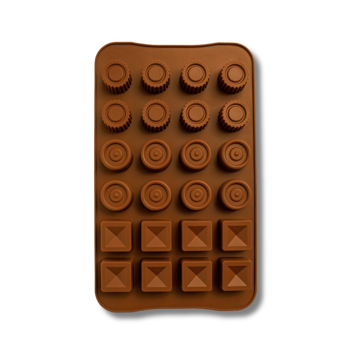 Silikonform (Pralinen) - Pure Xocolate - Silikonform - Silikonform (Pralinen)