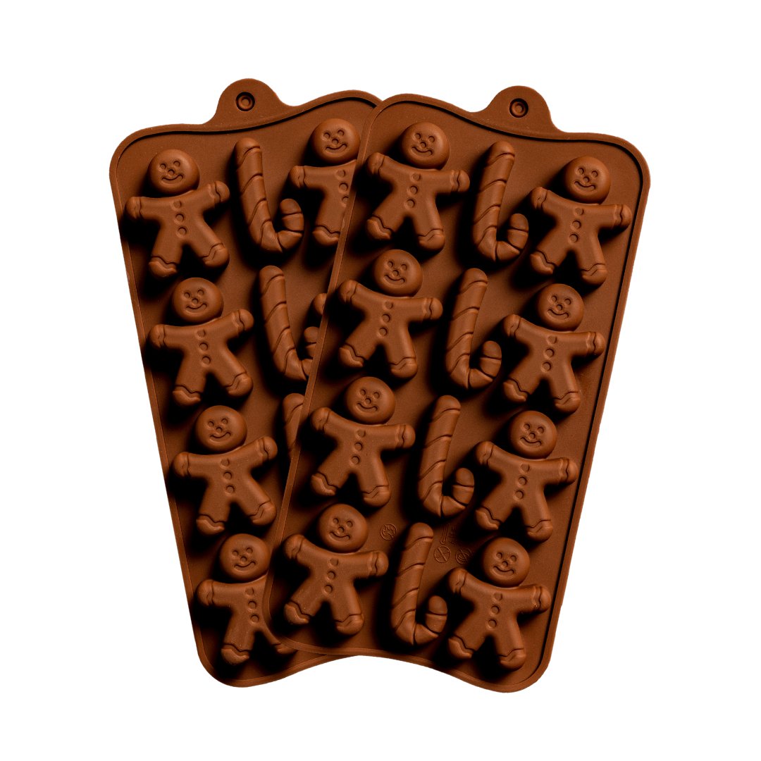Silikonform (Weihnachtsmotiv 2) - Pure Xocolate - Silikonform - Silikonform (Weihnachtsmotiv 2)
