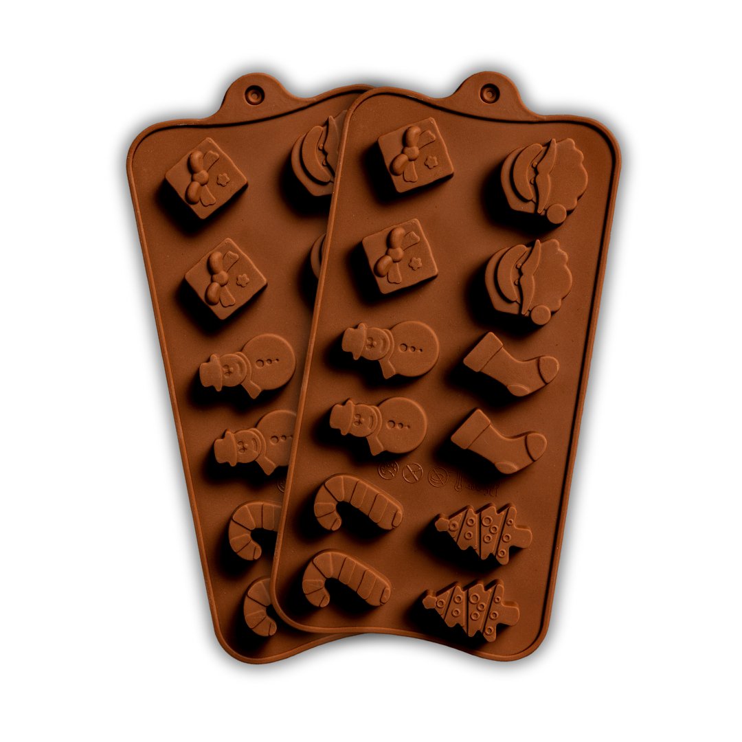 Silikonform (Weihnachtsmotiv 3) - Pure Xocolate - Silikonform - Silikonform (Weihnachtsmotiv 3)