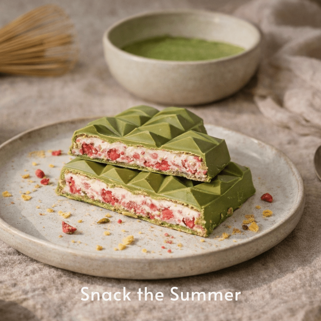 Strawberry Matcha Schokoladen DIY - Set - Pure Xocolate - Strawberry Matcha Schokoladen DIY - Set