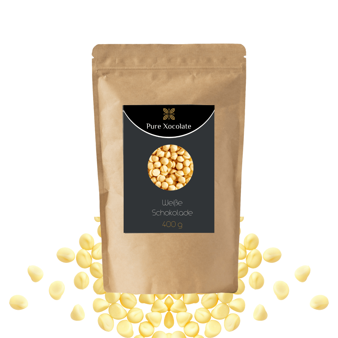 
                  
                    Weiße - Schokoladendrops - Pure Xocolate - Nahrungsmittel, Getränke & Tabak - Weiße - Schokoladendrops
                  
                