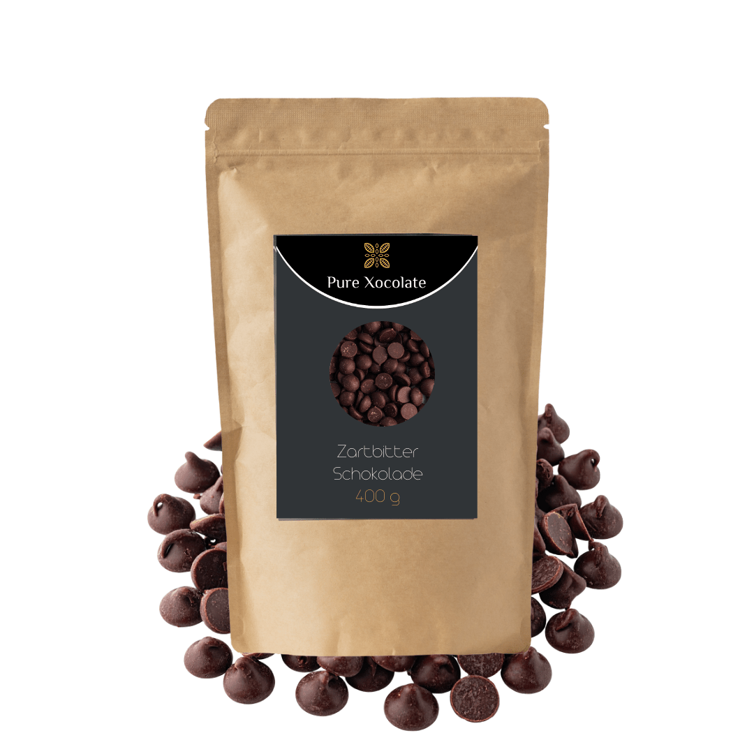 
                  
                    Zartbitter Schokoladendrops - Pure Xocolate - Nahrungsmittel, Getränke & Tabak - Zartbitter Schokoladendrops
                  
                