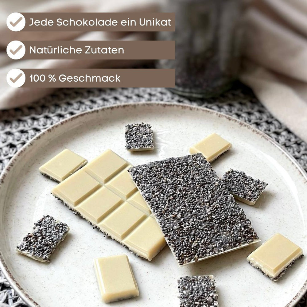 
                  
                    Weihnachtspralinen: Schokoladen Set (XXL) - Pure Xocolate - DIY-Set Geschenk-Set - Halloween Schokoladen selber machen Set -
                  
                